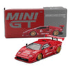 MINI GT #1100 Lamborghini Countach LB-WORKS Red Liberty Walk – 1:64 Diecast Collectible Model Car