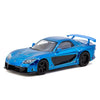 Tarmac Works Mazda RX-7 VeilSide Fortune7 Blue GLOBAL64 – 1:64 Premium Diecast Model Car