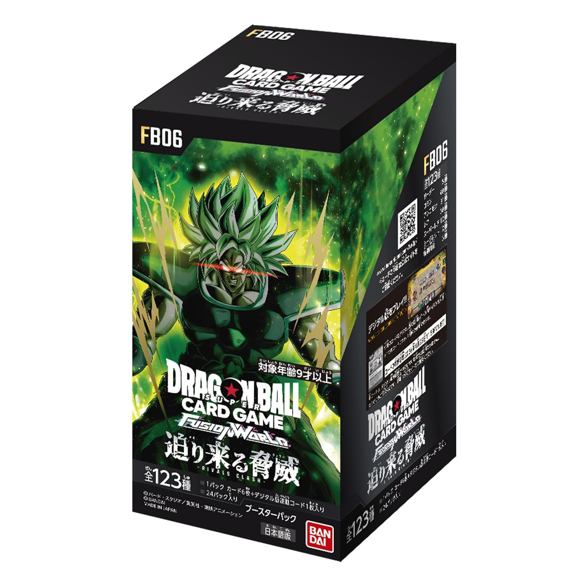 Bandai Dragon Ball Super Card Game Fusion World FB06 Looming Threat Japanese Booster Box 24 Packs