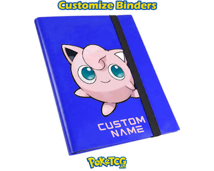 Custom Charizard Pokémon TCG Binder – Personalized 9-Pocket Collector Album