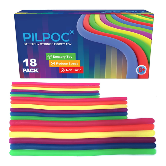 PILPOC pop its fidget toys push pop bubble sensory stress reliever toy pack for kids and boys