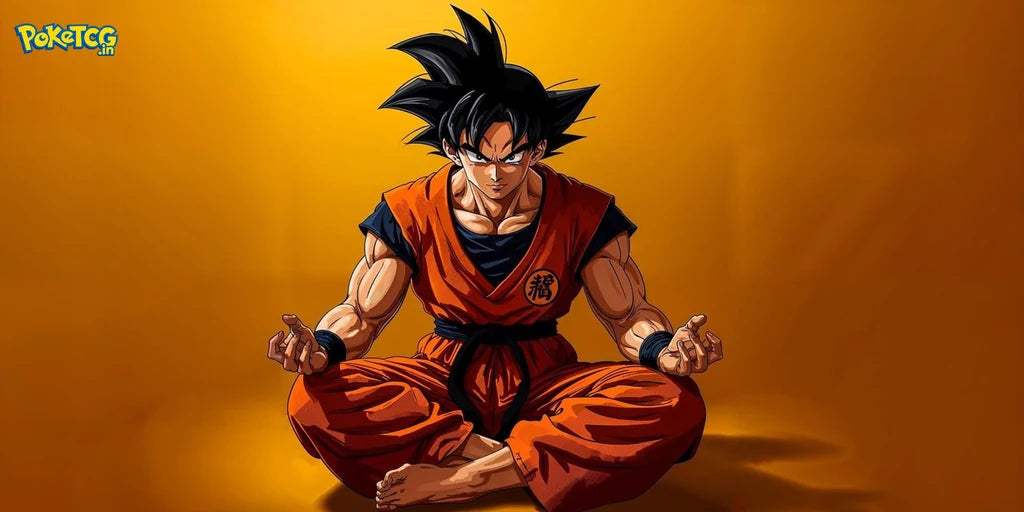 Dragon Ball Z Goku Meditation XXL Gaming Mousepad – 24" x 12" Classic Anime Desk Mat- Poketcg.in