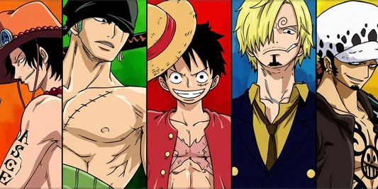 One Piece Luffy Zoro Sanji Ace Law Gaming Mousepad Extended Anime Desk Mat Pirate Legends Design - PokeTCG