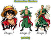 Custom Luffy One Piece Card Binder – Personalized 9-Pocket TCG Album