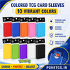 likero 100 Count Card Sleeves – Standard Size (66×91mm) – Crystal Clear Soft Protectors - PoekTCG