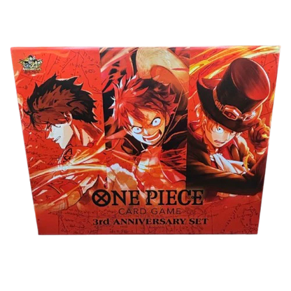 One Piece Card Game 3rd Anniversary Set Factory Sealed Limited Edition Collection - PokeTCG
