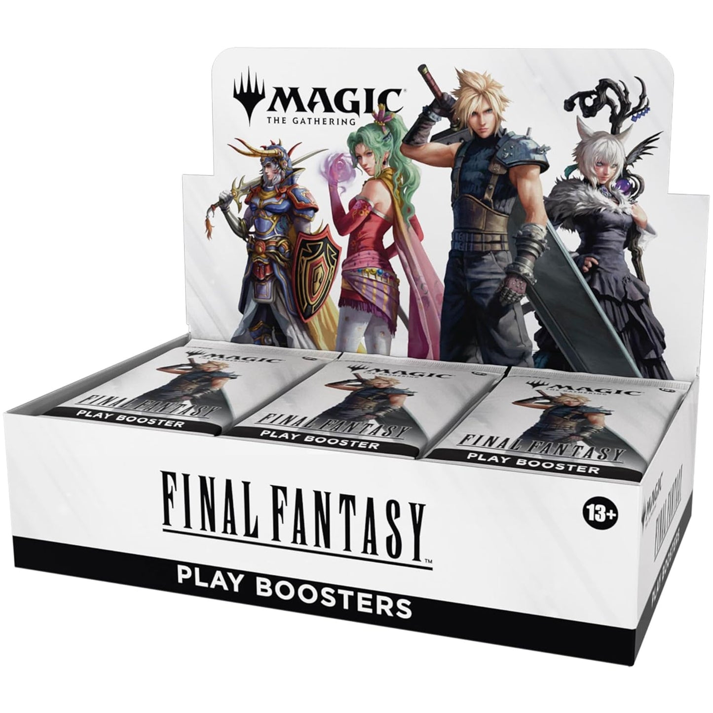 Magic: The Gathering Final Fantasy (FIN) Play Booster Box – 30 Packs | Universes Beyond Cloud, Sephiroth & Manga Art Chase