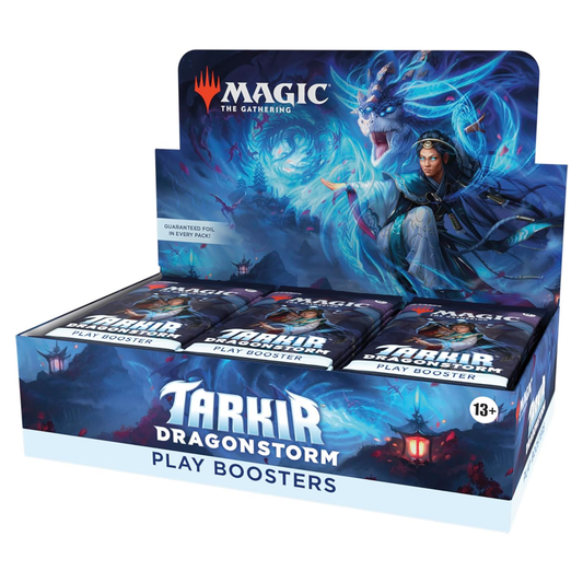 Magic: The Gathering Tarkir: Dragonstorm play booster box with 30 packs factory sealed collectible trading card game