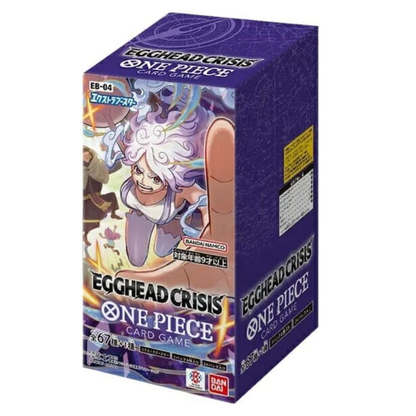 One Piece EB-04 Extra Booster Egghead Crisis factory sealed Japanese booster box for One Piece Card Game collectors