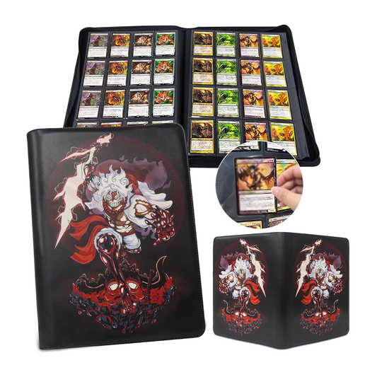 One Piece TCG 16 pocket waterproof card binder album holding 1024 trading cards