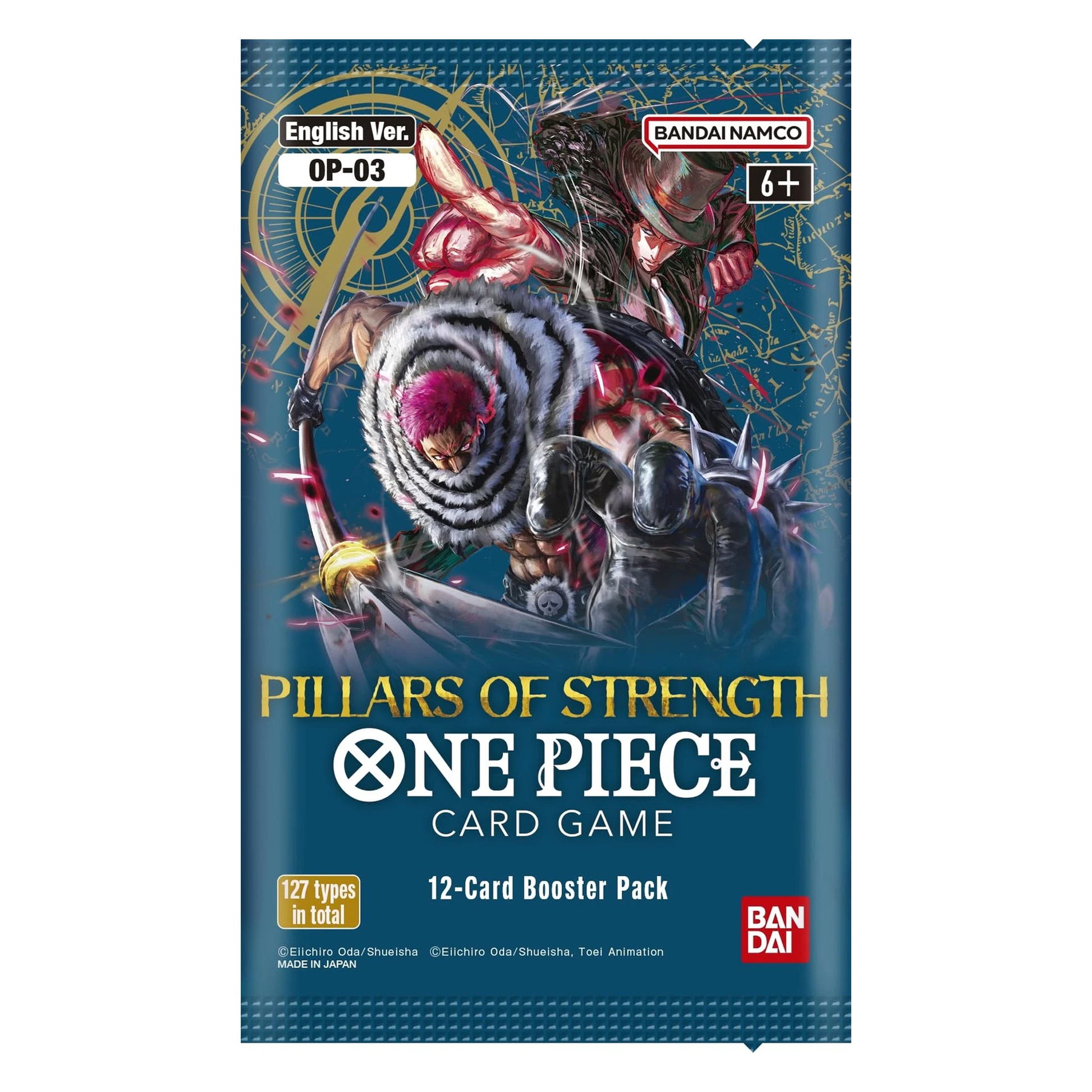 One Piece TCG Pillars of Strength OP-03 booster pack by BANDAI