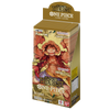 One Piece card game packaging with character illustration on a white background