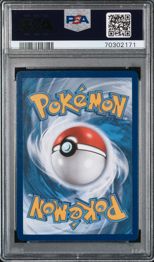 Pokémon trading card with FSA grading label