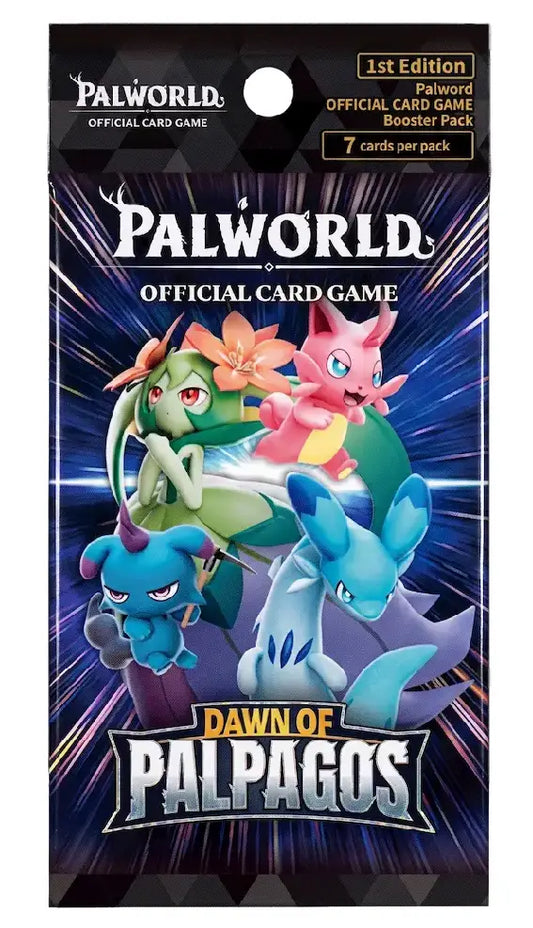 Palworld TCG Dawn of Palpagos Booster Pack 1st Edition English Sealed