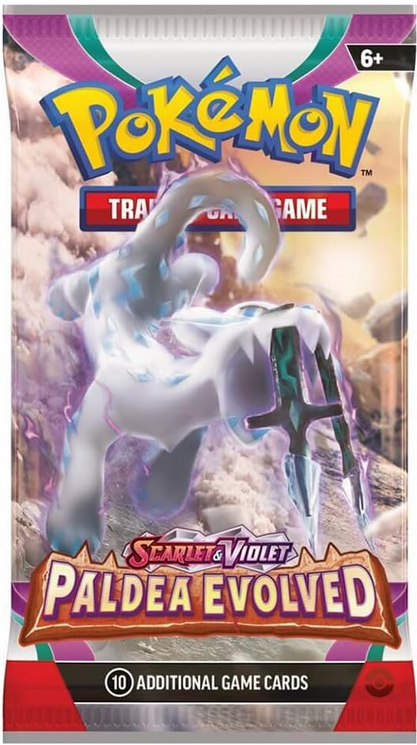 Pokémon trading card game pack featuring Paldea Evolved theme