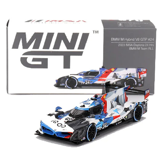 MINI GT BMW M Hybrid V8 GTP #24 2023 IMSA Daytona 24 Hours – 1:64 Diecast Model Car