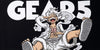 Gear 5 Luffy Mousepad Anime Desk Mat XL One Piece Nika Power Gaming Mouse Pad Black White - PokeTCG