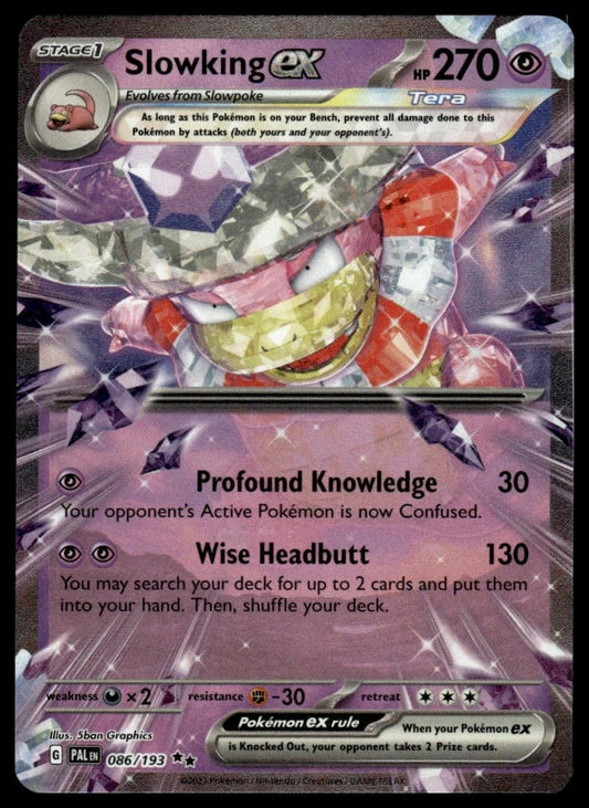 Slowking ex 086/193 Pokémon SV02: Paldea Evolved - Poketcg