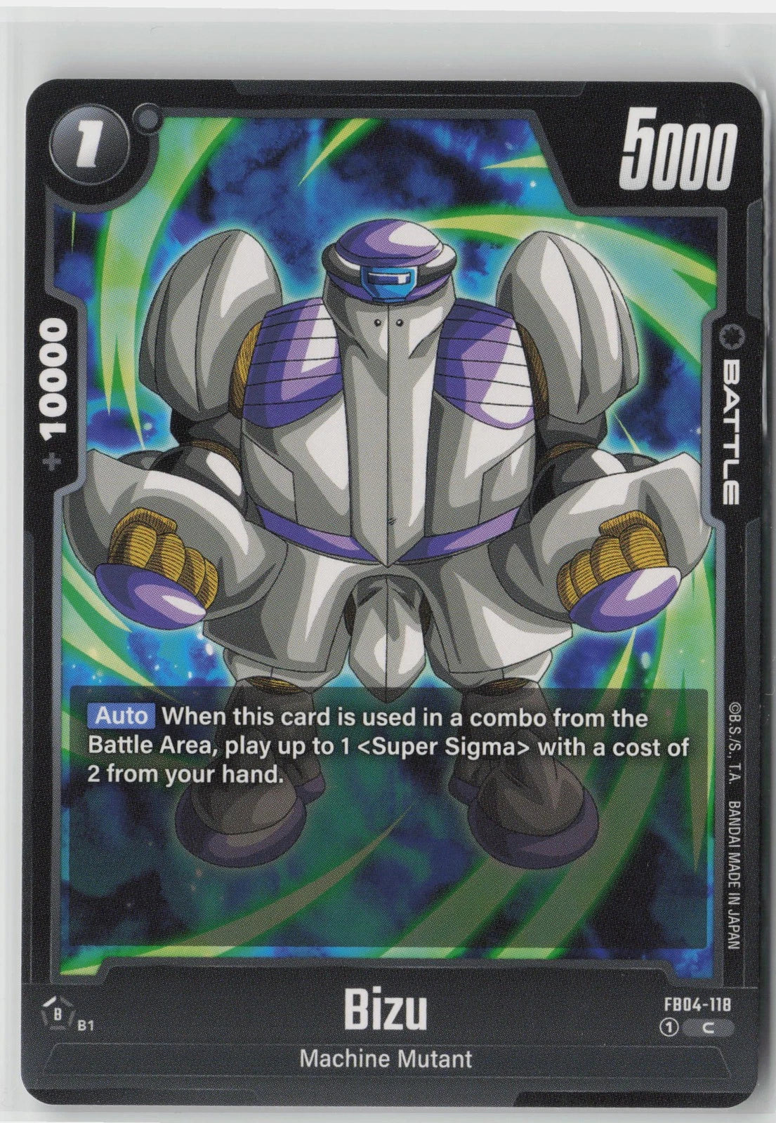 Dragon Ball Fusion World #FB04-118 Bizu - Poketcg