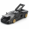 POP RACE Lamborghini Countach LPI 800-4 Deep Black PR640341 – 1:64 Premium Diecast Model Car