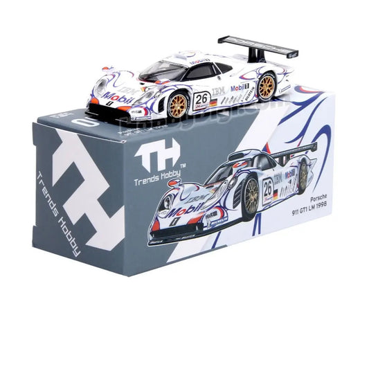 Trends Hobby Porsche 911 GT1 LM 1998 Le Mans Winner #26 No. 095 – 1:64 Premium Diecast Model Car
