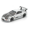 POP RACE Toyota Supra Top Secret GT300 White PR640364 – 1:64 Premium JDM Diecast Model Car
