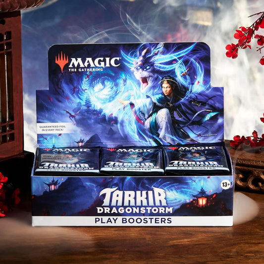 Magic: The Gathering Tarkir: Dragonstorm Play Booster Box – 30 Packs