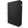 Vault X 4-Pocket Premium Exo-Tec Zip Binder – 160 Card Capacity - PokeTCG