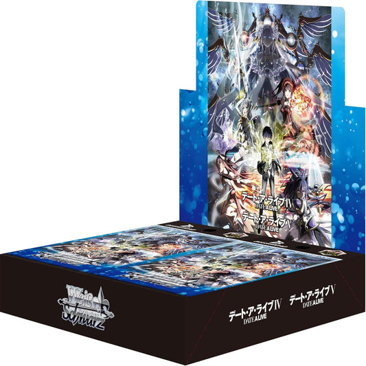 PokeTCG Weiss Schwarz Date A Live Vol 3 Japanese booster box display featuring Date A Live anime characters.