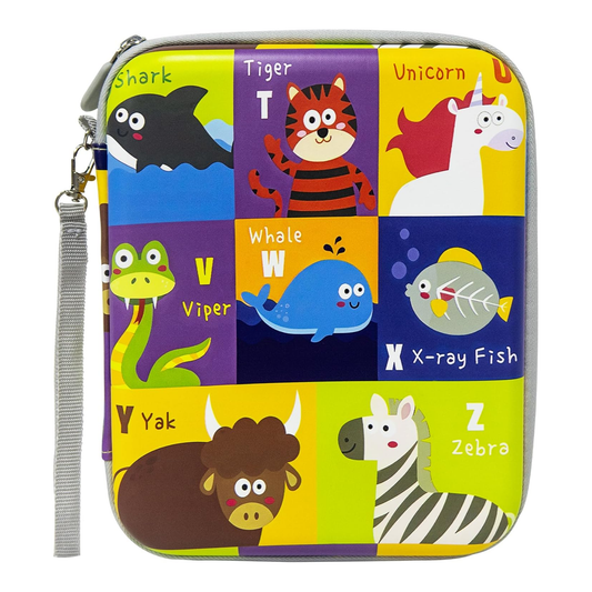 Portable Yoto card case with zipper and 80 pockets for Yoto Player cards